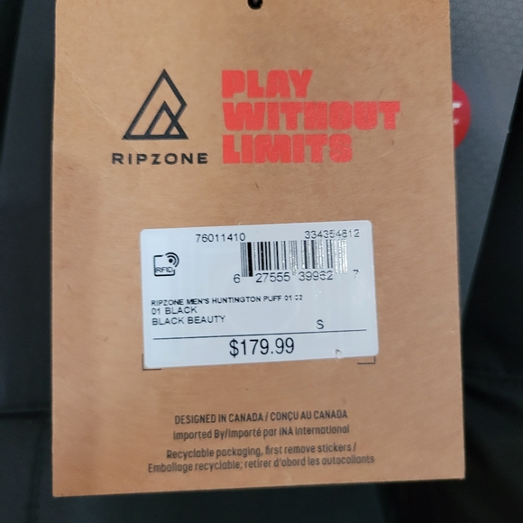 Ripzone Puffet Jacket - Picture 3 of 3